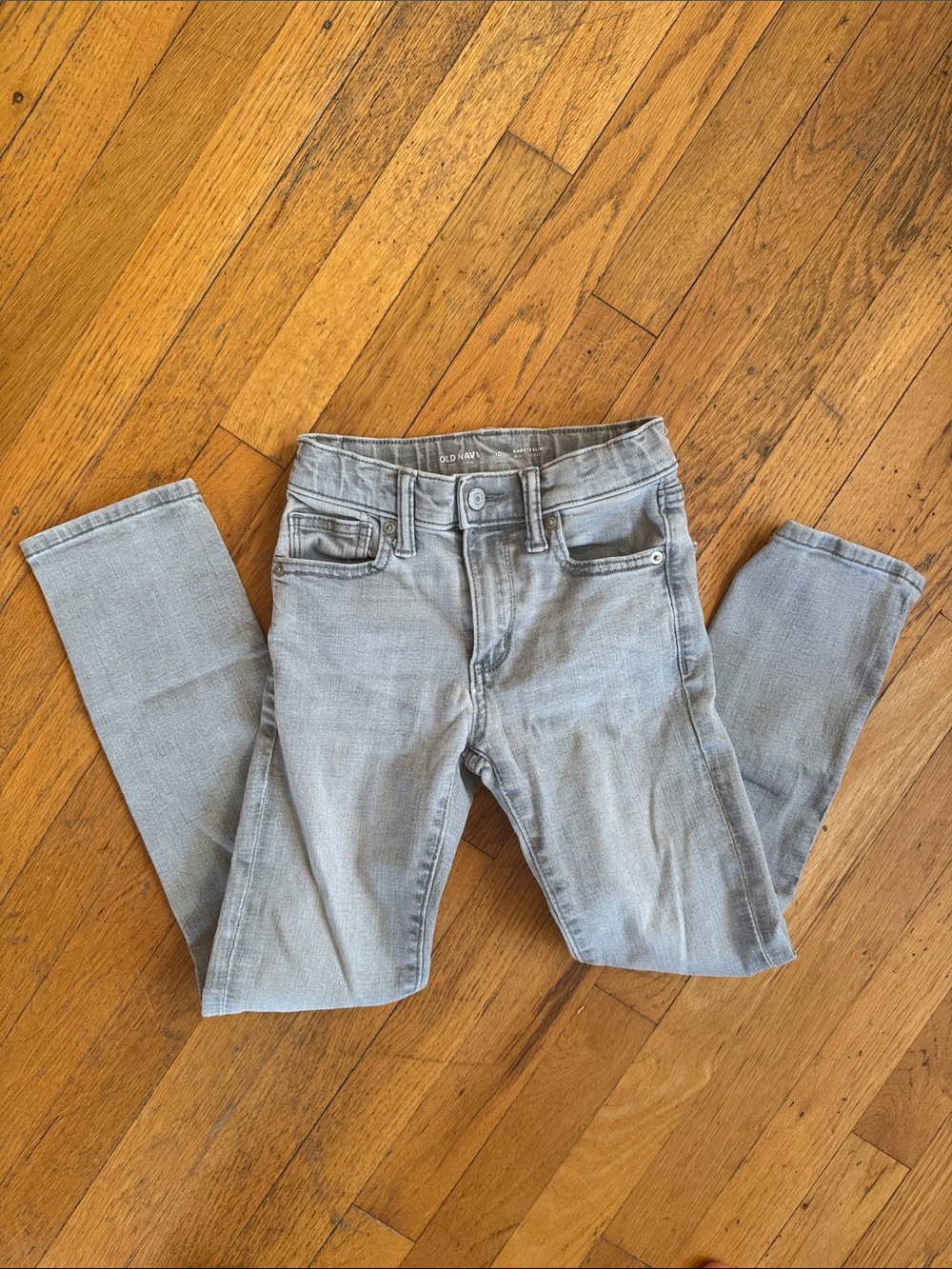 Boy’s Light Gray Slim Jeans, Size 10, Old Navy Slim